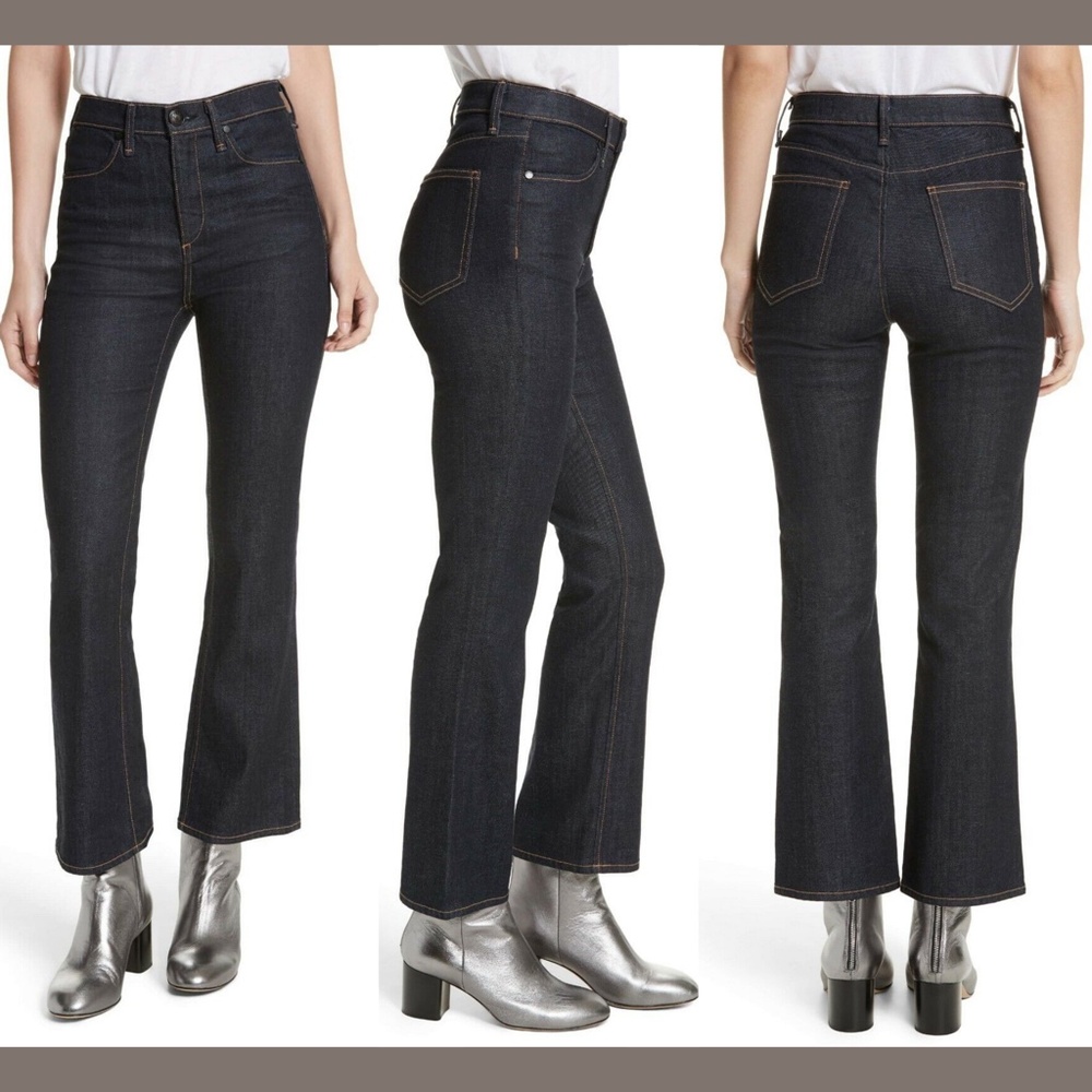 NWT Rag and Bone Dylan High Waist Kick Flare Jeans